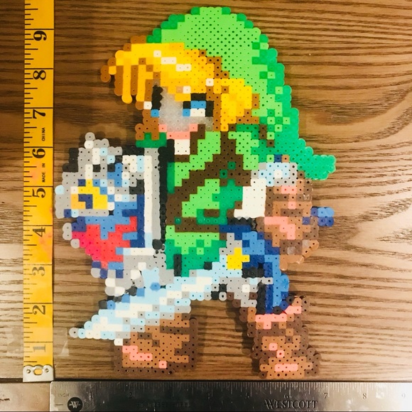 Large Link Legend of Zelda Perler Kandi - Picture 2 of 5